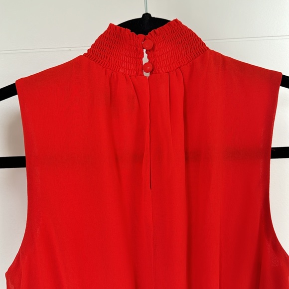 Revolve 1. STATE Ruffled Smock Neck Dress - Picture 6 of 6